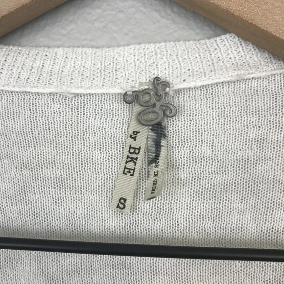 Gimmicks‎ by BKE Pieced Lace Cardigan Sweater sz S - Picture 5 of 8